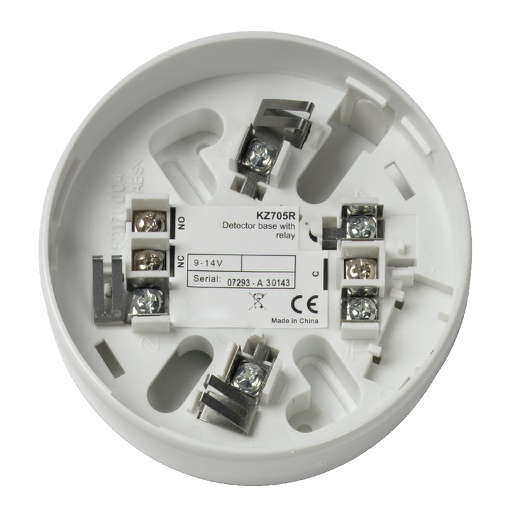 [KZ705R] Kilsen Conventional Connection Base with Relay output for KL700 series fire detectors