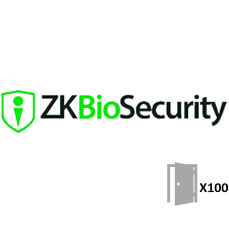 Licencia software control de tiempo de asistencia ZKBioscurity MNC Time_Attendance hasta 100 puertas