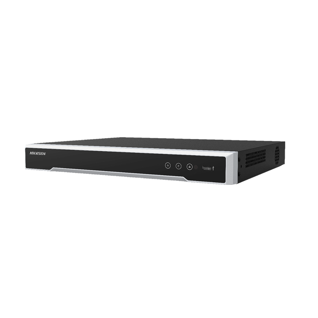 Grabador NVR IP Wireless 4G 16CH 8MP 160/80Mps 2HDD VCA E/S Audio Alarma Hikvision