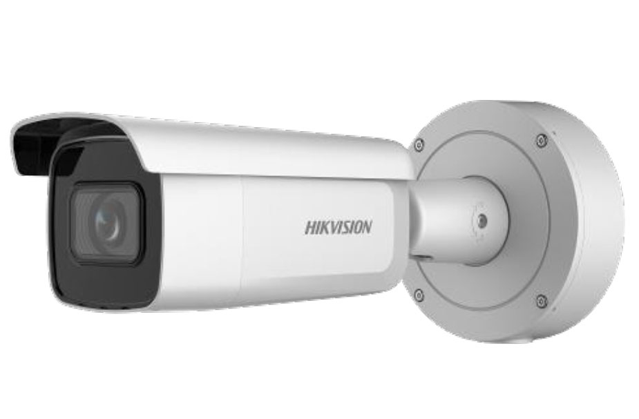 Caméra Bullet IP Hikvision 4MP Objectif Varifocal Motorisé 2.8-12 mm IR60m IK10 IP67 LPR (Lecture de Plaque) AcuSense DarkFighter
