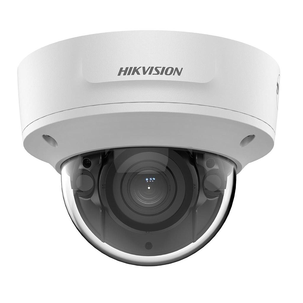 Cámara Domo IP 2MP Varifocal Motorizada 2.8-12mm WDR120 H.265+ IP67 IK10 IR40 Acusense 2ªGen Hikvision