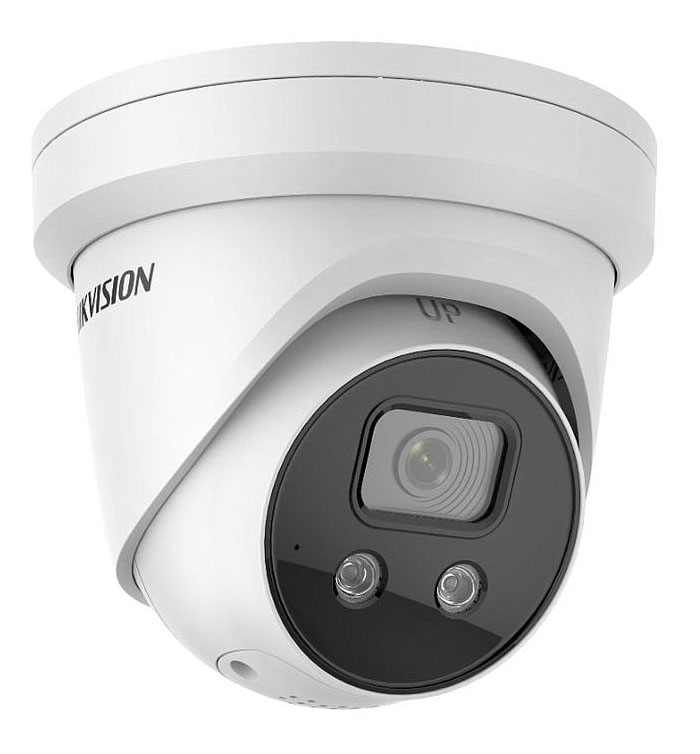 Caméra Dôme IP Hikvision 4MP 2.8mm IR30m AcuSense DarkFighter 