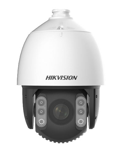 IP PTZ Dome 7" 2MP 4-180mm Zoom 45X IR200 DarkFighter Intelligent Functions Face Detection Audio Alarm WDR120 Hikvision