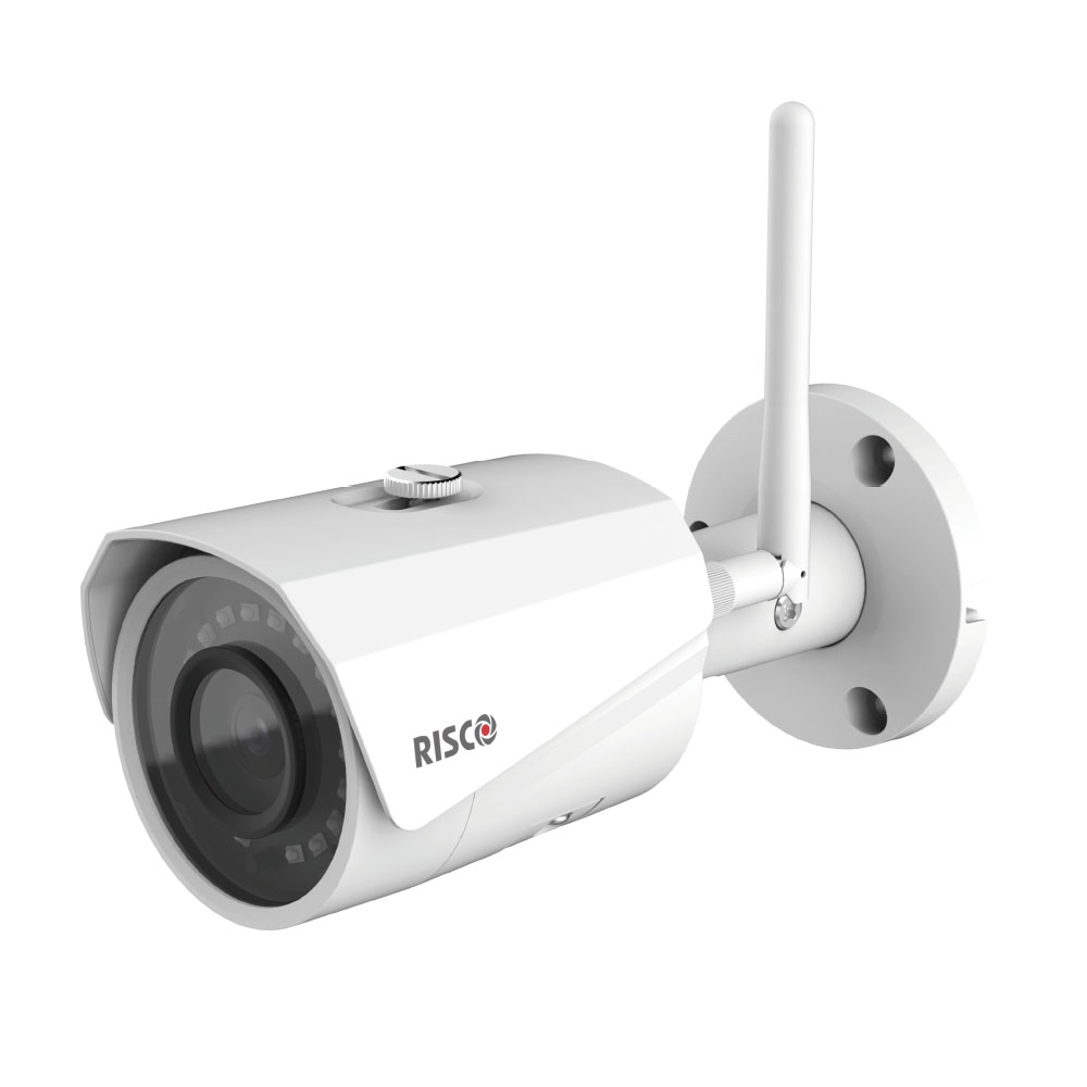 Risco EL Network Bullet Camera 2MP Exterior IR30m 2.8 mm WiFi  Microphone Micro SD  IP67 Vupoint