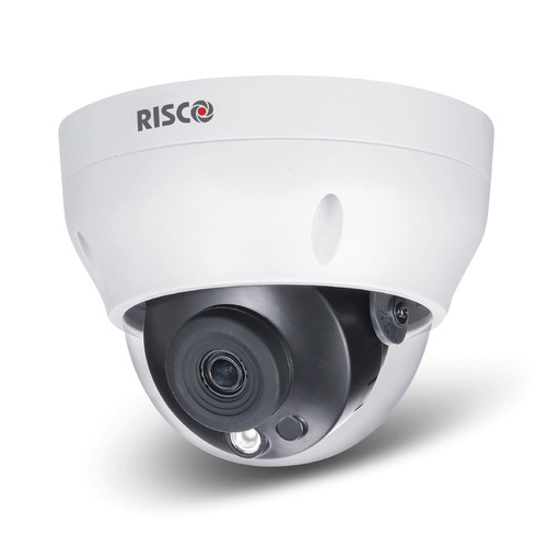 [RVCM32P1900A] Risco EL Network Dome Camera 4MP Interior  IR30m 2.8mm/F2.0 PoE IP67 MicroSD VUpoint