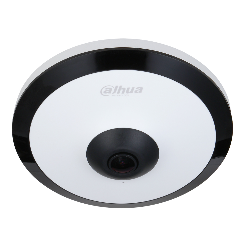 Cámara FishEye IP Dahua 5MP IR10m 1.4mm PoE MIC E/S Audio-Alarma