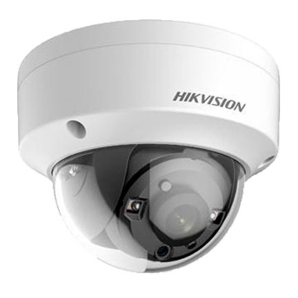 Caméra Dôme Hikvision 5MP 2.8mm 4en1 Ultra Low Light IP67 IR30m IK10