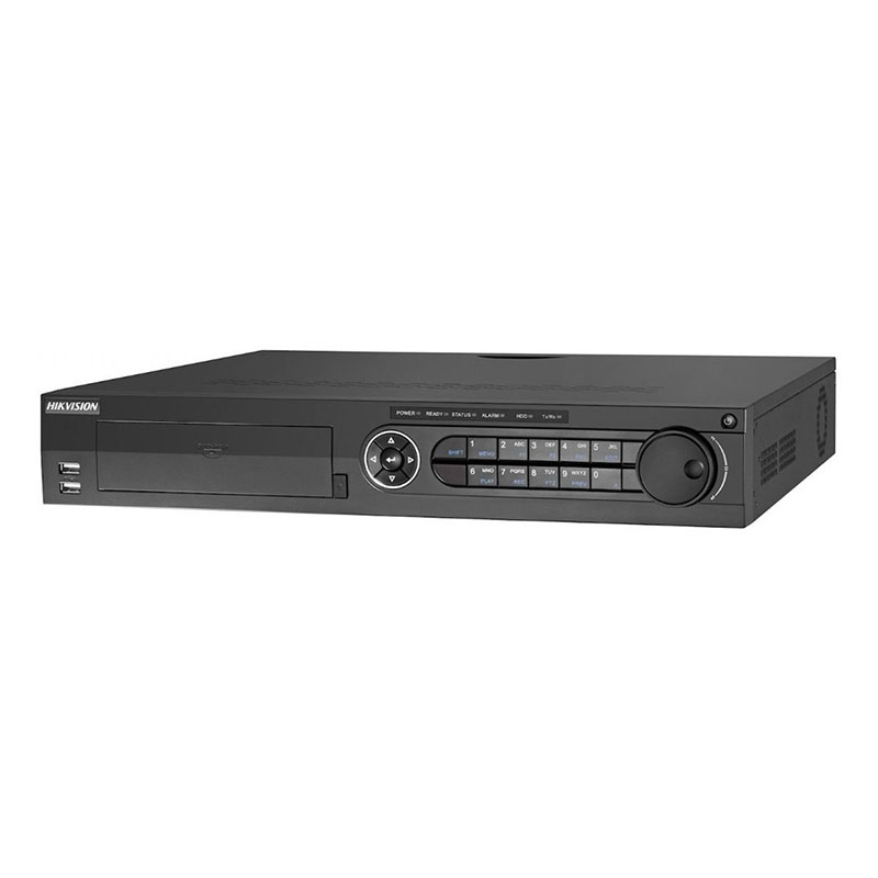 Enregistreur DVR Hikvision 16 Voies 8MP 5en1  Turbo HD 4HDD E/S Audio Alarme