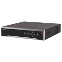 Grabador NVR IP 32CH 4K 12MP 1.5U H.265+ 256Mbps 4HDD E/S Audio Alarma Hikvision