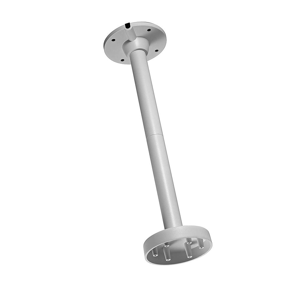 Soporte Hikvision para montaje colgante en techo para cámaras domo Aluminio Altura 573mm