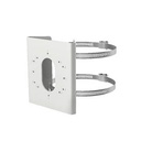 Mini Pole Bracket for Hikvision Cameras. Stainless Steel