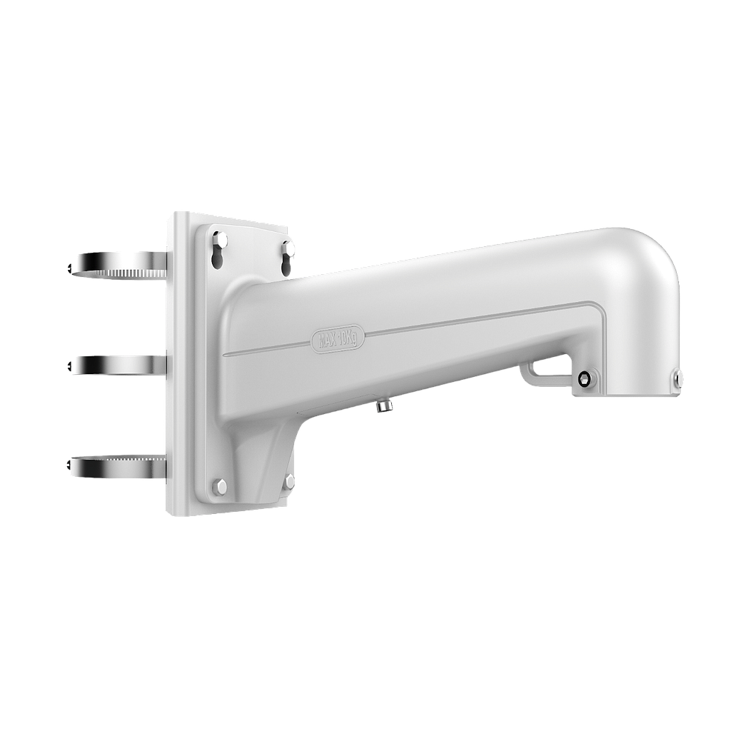 Soporte Aluminio Hikvision de montaje en poste vertical para domos motorizados 