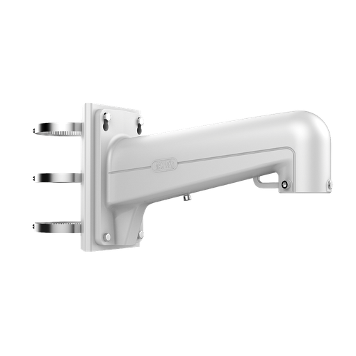 [DS-1602ZJ-pole] Soporte Aluminio Hikvision de montaje en poste vertical para domos motorizados 