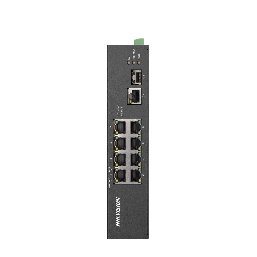 8-port 100M Unmanaged Hi-PoE Switch Hikvision