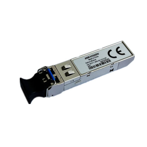 SFP module 1.25G 3.3V MSA 20Km. LC duplex connector. Hikvision Singlemode Hot Plug