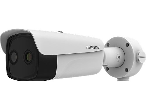 Cámara Bullet Térmica-Óptica 384×288 / 2688×1520 35mm/14.8mm 4MP IP Funciones inteligentes DeepinView PoE IR100 E/S Audio Alarma Hikvision 