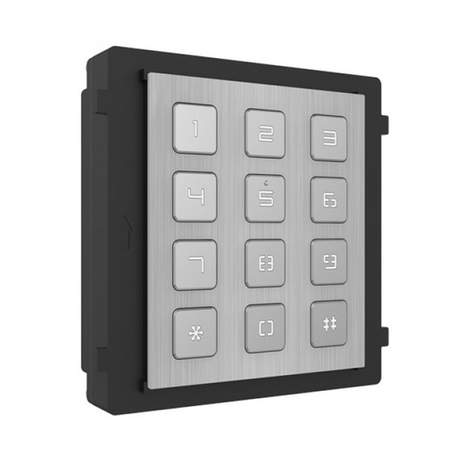 [DS-KD-KP/S] Hikvision Video Intercom Keypad Module, Flush/Surface mounting, Stainless steel