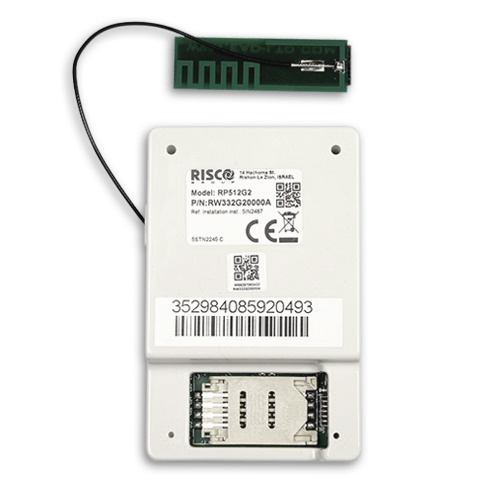 [RW332G20000A] Módulo GSM 2G enchufable Multi-Socket de Grado 2 para WiComm Pro y LightSys Plus de Risco