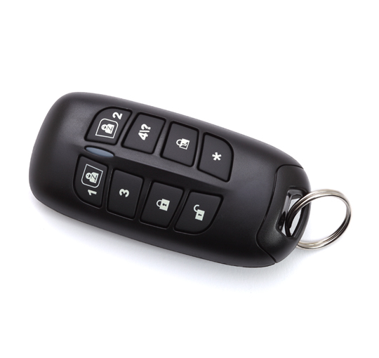 Panda remote control via two-way radio with 4 buttons Grade 2 Risco