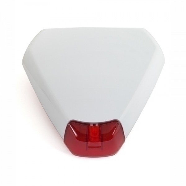 Outdoor siren via two-way radio (red lens), autonomous, 868MHz Risco
