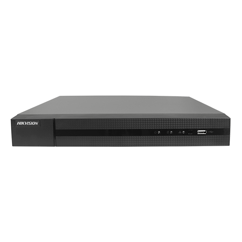 Grabador DVR 5en1 16CH 1080P + 2IP 5MP 1HDD E/S Audio Hikvision
