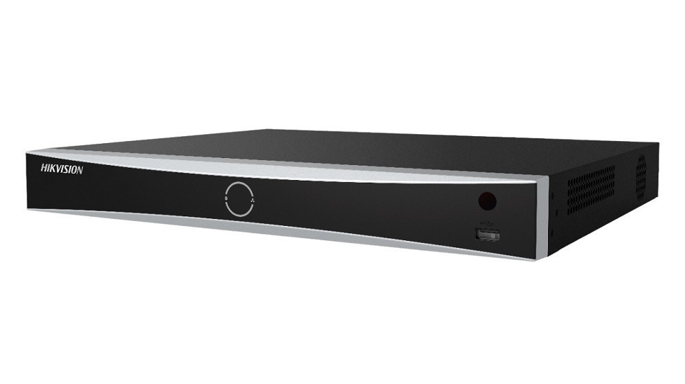 NVR Recorder 16H 4K 1U PoE Acusense Hikvision