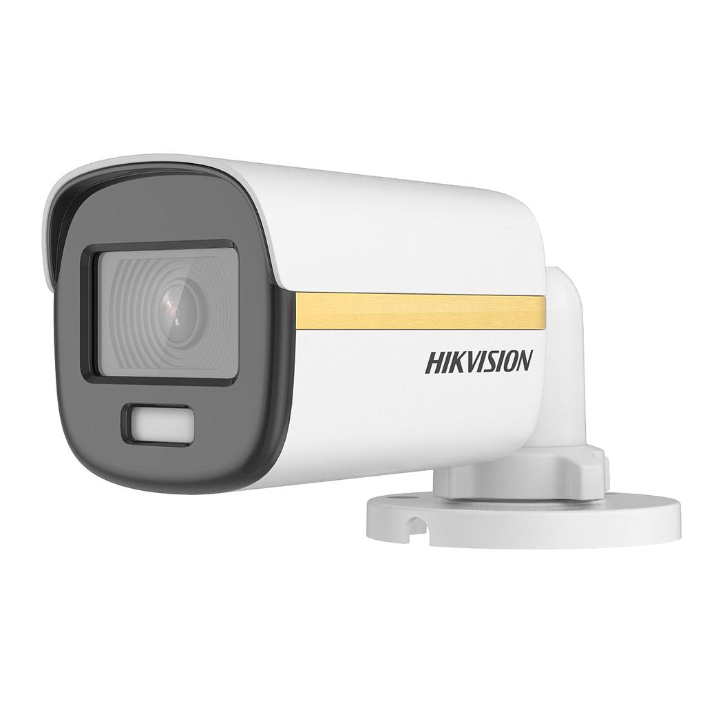 Bullet 4in1 2MP 2.8mm IP67 WDR130 White Light 20m Light Alarm ColorVu 24/7  MIC Hikvision 