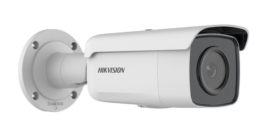 Cámara Bullet IP 4MP 2.8mm IR80 WDR120 IP67 AcuSense DarkFighter Hikvision