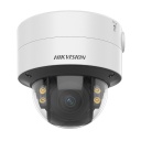 Cámara IP Domo 4MP Varifocal Motorizada 3.6-9mm WDR130 IK10 IP67 IR40 E/S Audio Alarma ColorVu Acusense Hikvision 