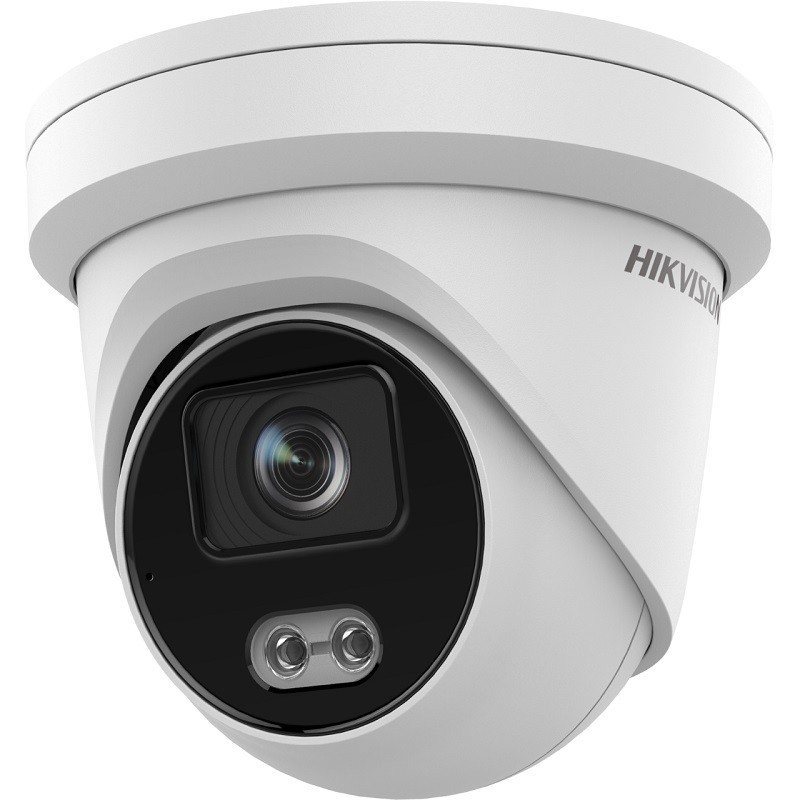 IP Dome Camera 2.8mm 4MP ColorVu WDR130 IP67 MIC Hikvision