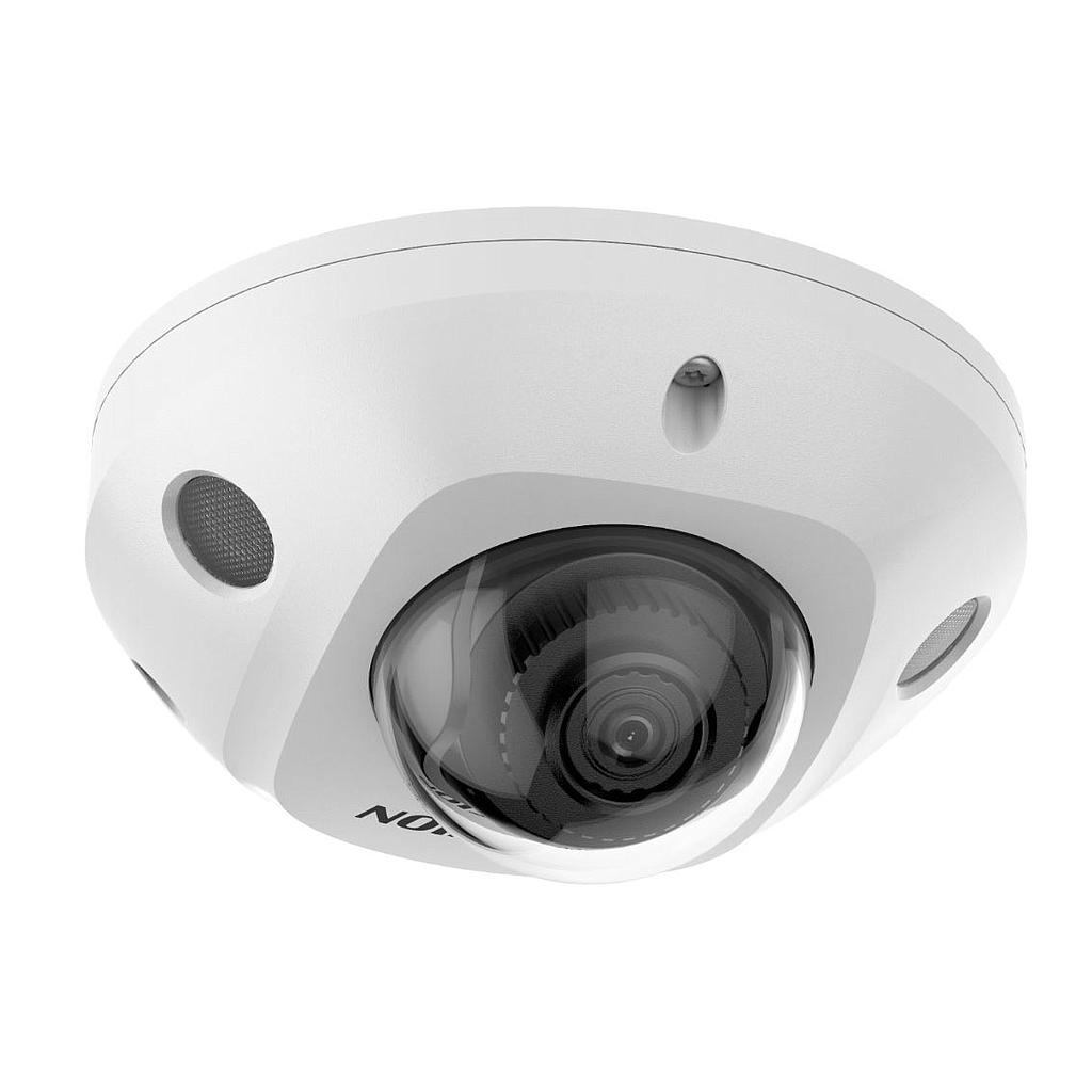 Cámara Minidomo IP 4MP 4 mm AcuSense IR30 MIC WDR120 IP67 Hikvision