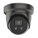Cámara Domo IP 4K 2.8mm IP67 Luz estroboscópica y alarma AcuSense IR30 E/S Audio-Alarma. Micro Altavoz BLACK Hikvision