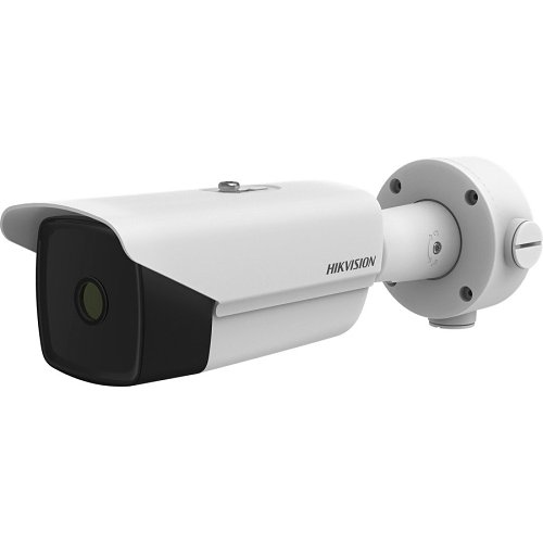 Bullet IP Thermographic Camera 384×288 6.5mm Audio Alarm Hikvision