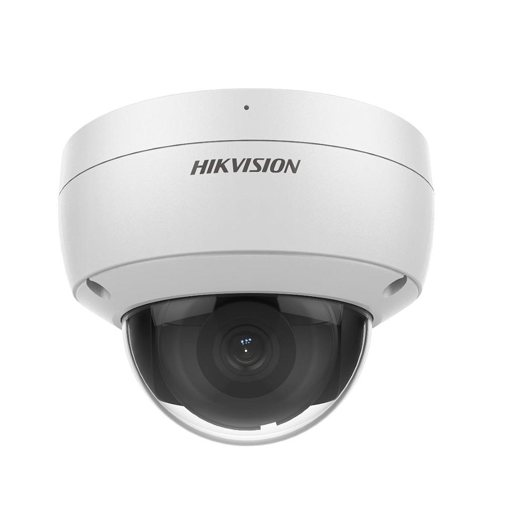 Cámara Domo IP 2MP 2.8mm IR40 Acusense IP67 IK10 WDR120 E/S Audio-Alarma Hikvision