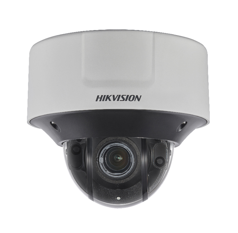 Cámara Domo IP 12MP varifocal motorizada 2.8-12mm IP67 IK10 E/S Audio Alarma Hikvision