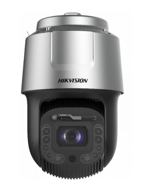 Domo PTZ IP 8" 8MP 48X Láser IR500 IP67 Facial Matrículas DarkFighter Limpialentes Hikvision