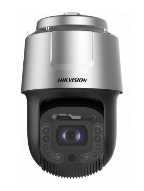 IP PTZ Dome 8" 8MP 48X Laser IR500 IP67 Facial License Plates DarkFighter Lens Cleaner Hikvision