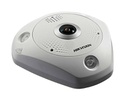 Cámara IP panorámica Fisheye 360° 12MP 2mm WDR120 IR15 E/S Audio Alarma Altavoz Micro Hikvision
