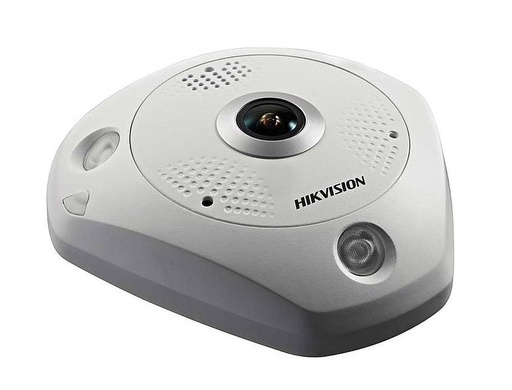 [DS-2CD63C5G0E-IS(2mm)(B)] Panoramic Fisheye 360° IP Camera 12MP IR15 Hikvision