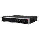 Grabador NVR IP 32CH 4K 8MP H.265+ 256/160Mbps 8HDD E/S Audio Alarma Funciones inteligentes Hikvision