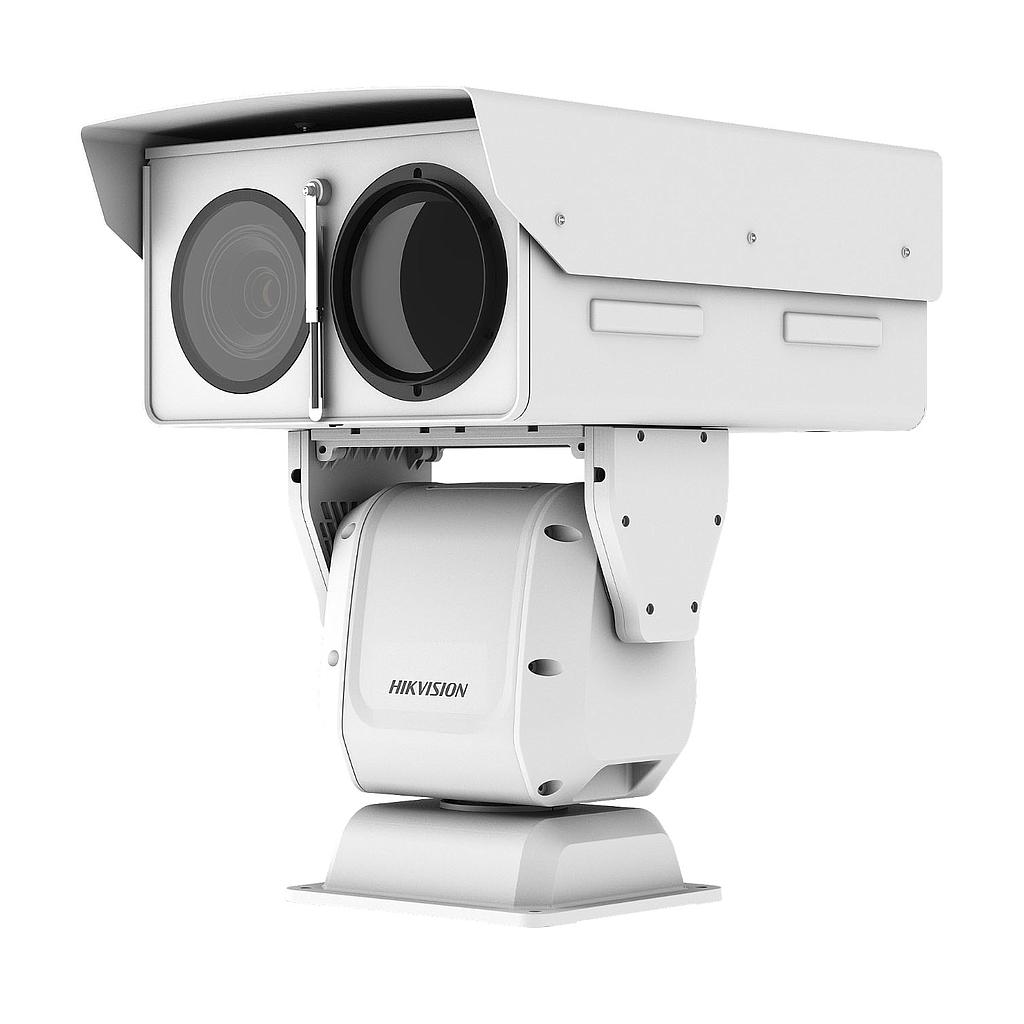 Cámara PTZ IP Stable bi-espectro térmico y óptico 36-190mm / 12.5-775mm 62X E/S Audio Alarma Hikvision