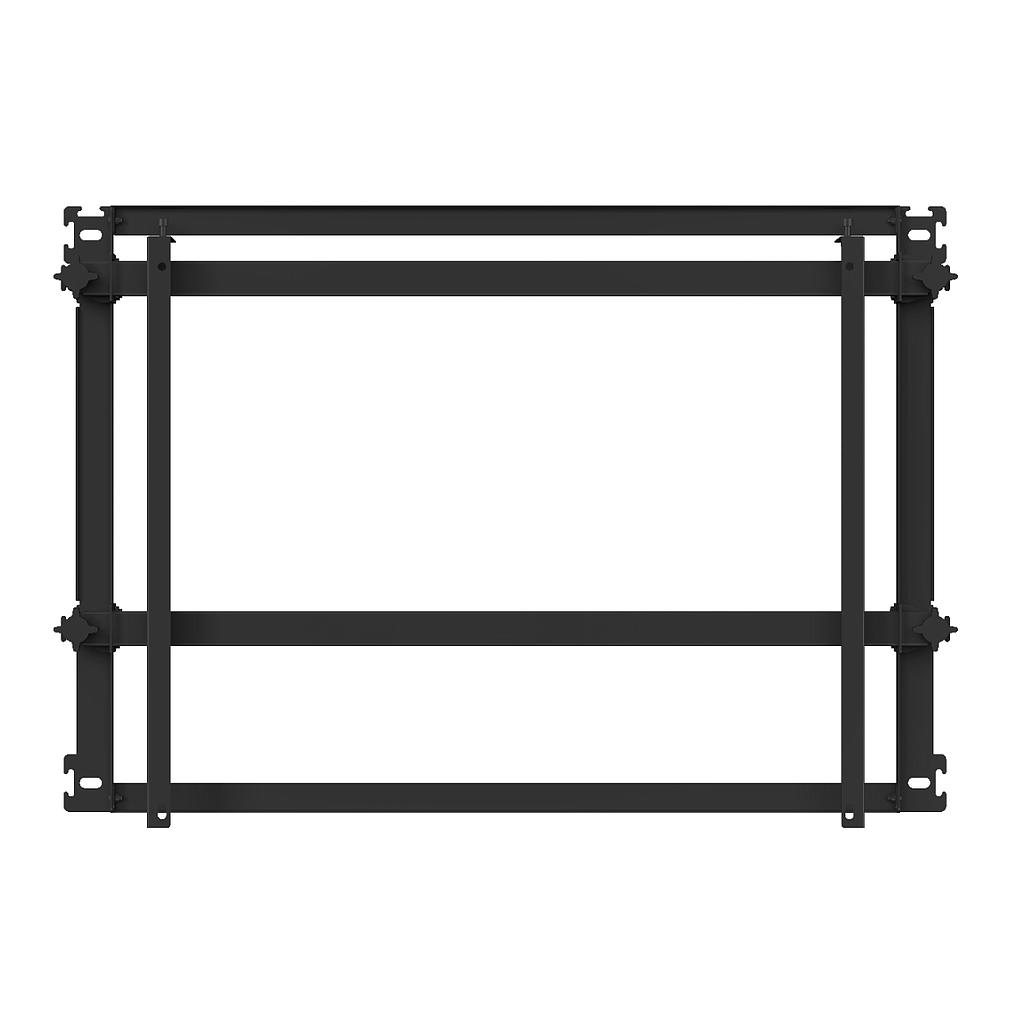 Soporte de pared para pantalla LCD Acero laminado Negro VESA 600x400mm 762×523×85mm Hikvision