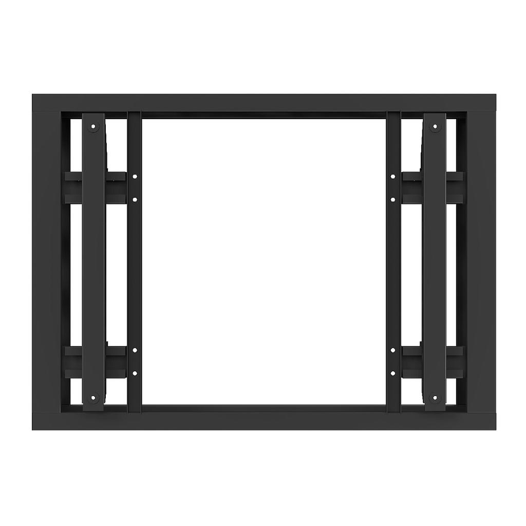 Soporte modular de pantalla LCD Acero Laminado Negro VESA 600×400mm 848×682.5×200mm Hikvision