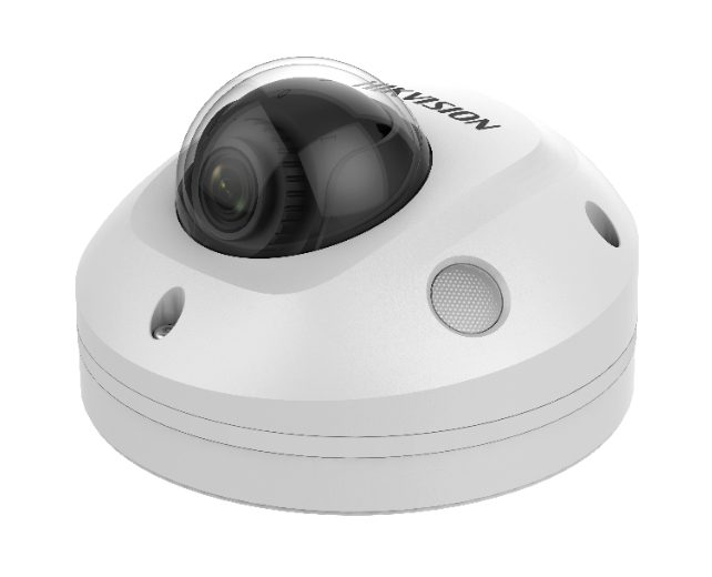 Cámara Domo móvil IP 2MP 2,8mm IR30 MIC Hikvision