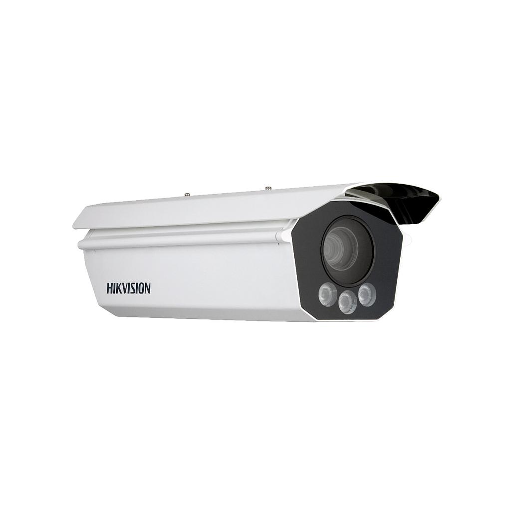 Cámara 5MP Reconocimiento Matrículas LPR 15-50 mm Características Vehículos Detección infracciones IR30 24V Alarma Hikvision