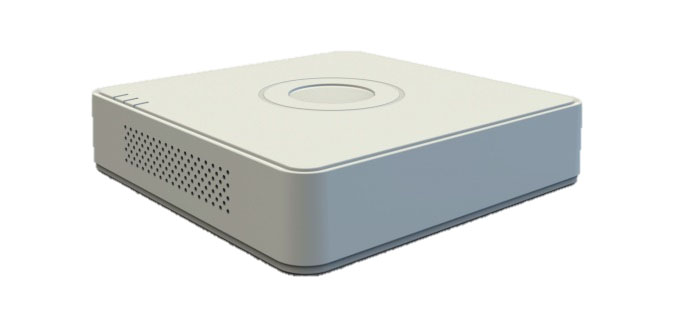 Grabador DVR 5en1 8CH 1080P Lite + 2IP 5MP 1HDD 64/72 Mbps Audio vía coaxial Hikvision