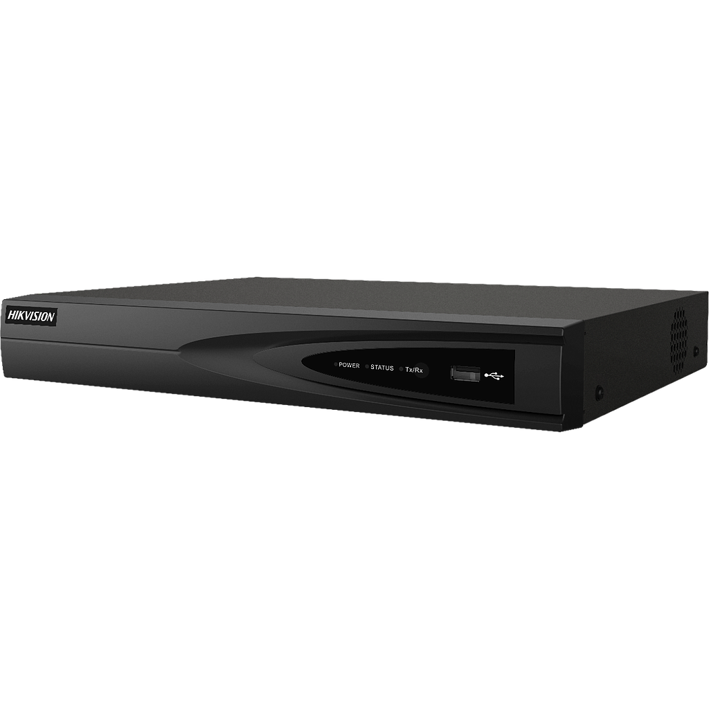 Grabador NVR IP 16CH 8MP 160/80Mbps 1HDD E/S Audio Hikvision