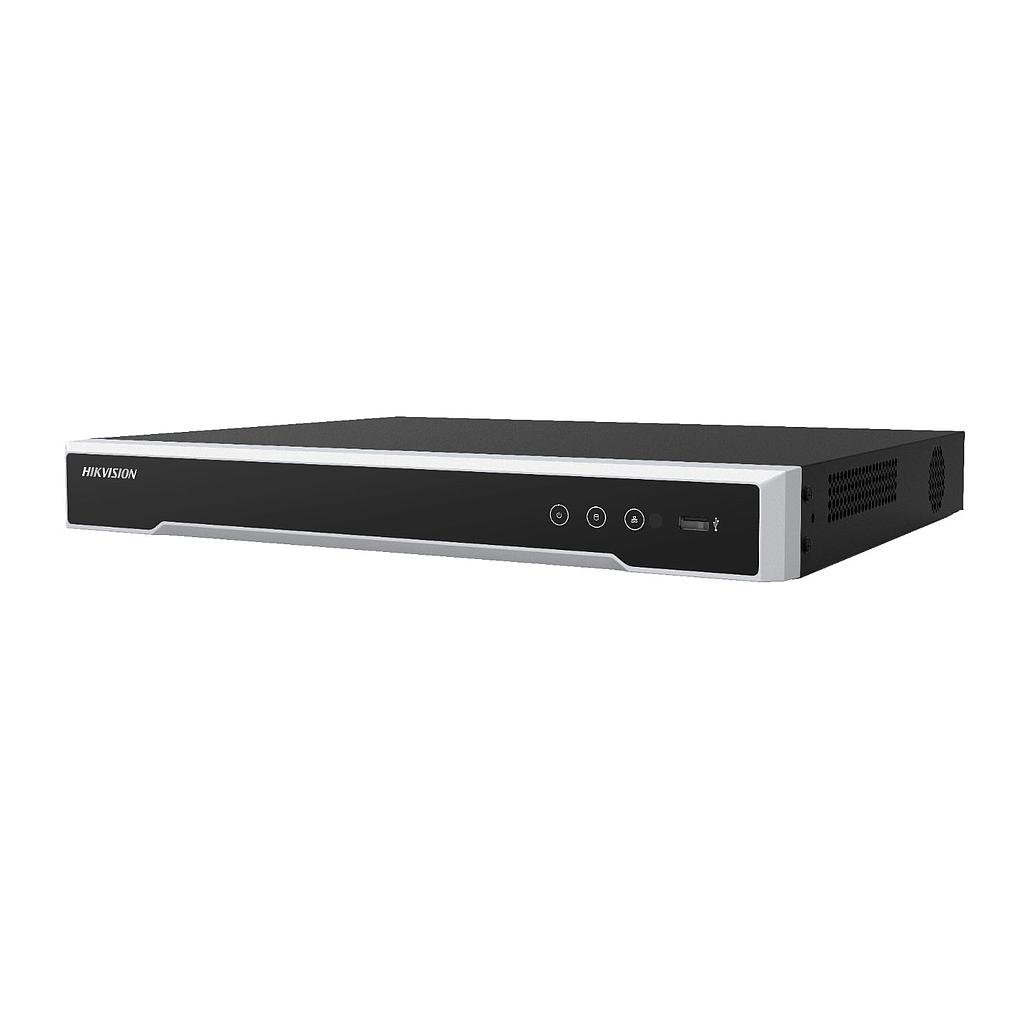 IP NVR Recorder 16CH 8MP 160/80Mbps 2HDD I/O Audio Hikvision