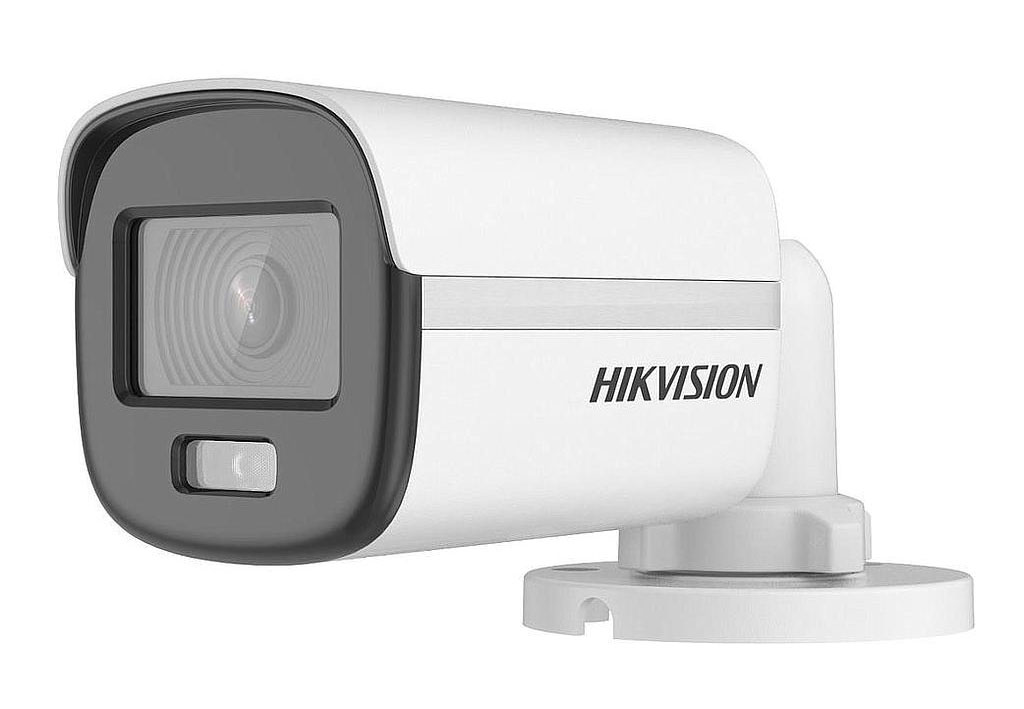 Cámara Bullet 4en1 2MP 3.6mm IP67 White Light 20m Light Alarm ColorVu 24/7 Hikvision