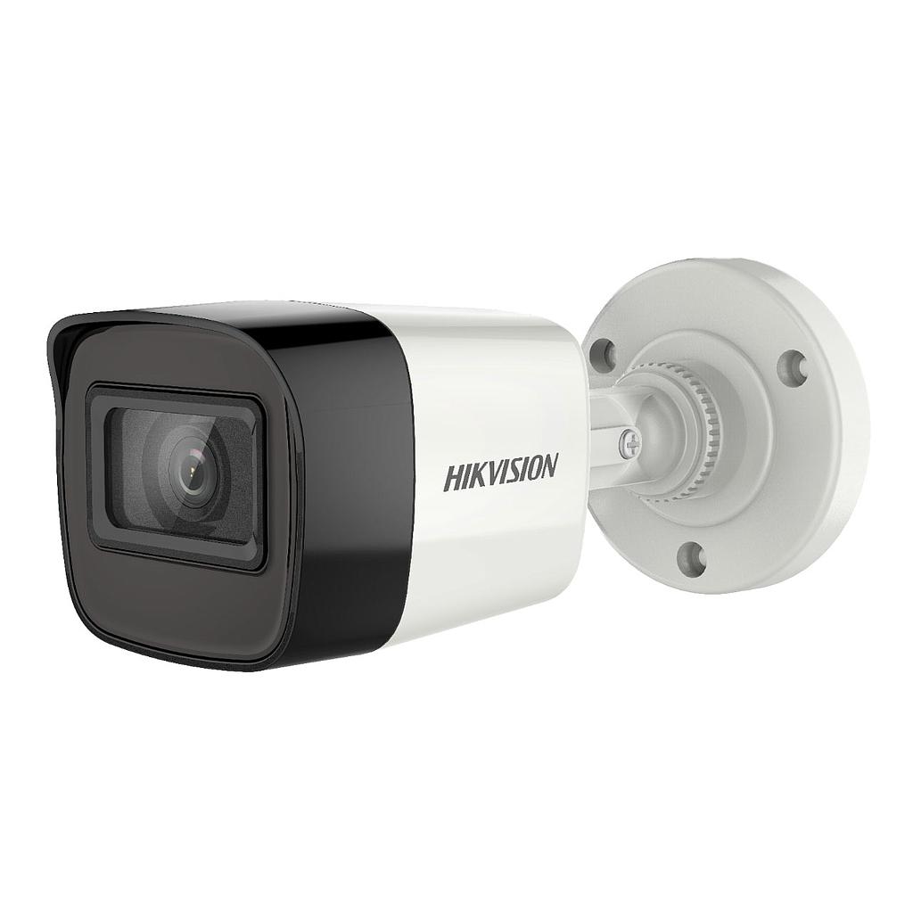 Cámara Mini Bullet 4en1 4K 3.6mm IP67 IR30 Hikvision